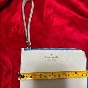 Kate Spade Blue Wristlet